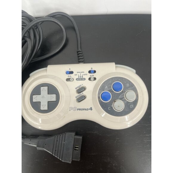 Vintage 1990s InterAct PC Propad 4 SV-231 Gaming Controller PC Game Controller - Picture 2 of 5